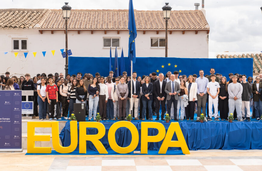 Celebración del Día de Europa en Purchena organizada por la Diputación