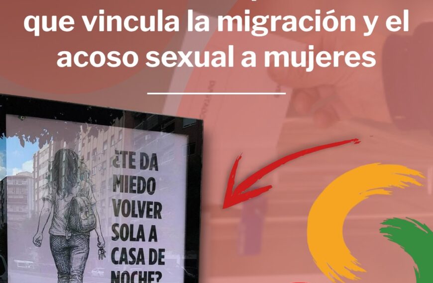 Denuncia de SUR ACOGE y ACO contra la campaña de Vox que asocia migración y acoso sexual en Andalucía