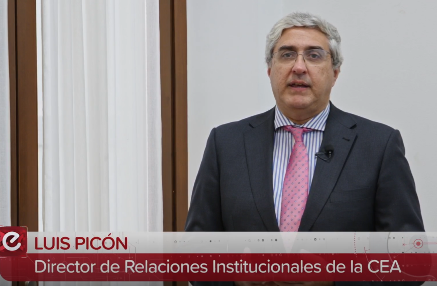 Luis Picón Director de Relaciones Institucionales de la CEA