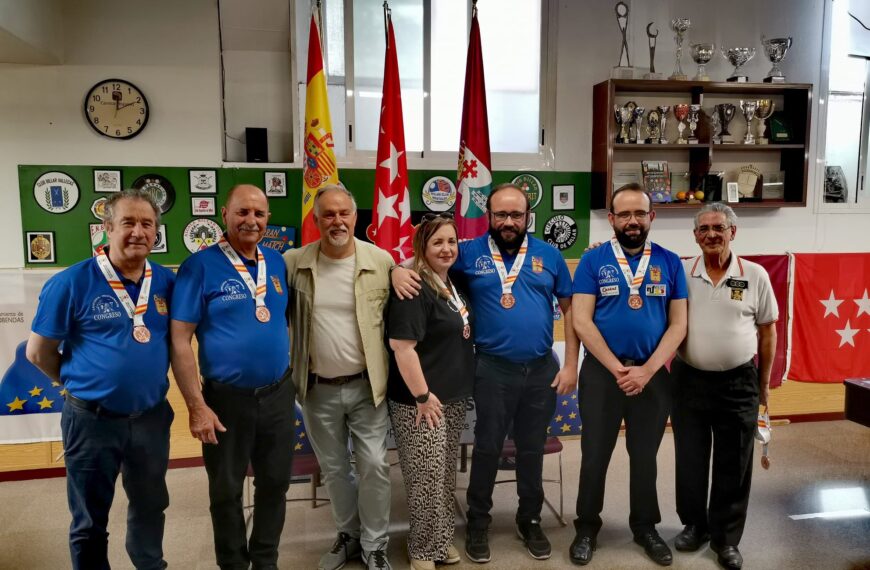"El C.B. Baeza se Alza con el Bronce en el Campeonato de España de 5 Quillas por Equipos" – Federación Andaluza de Billar