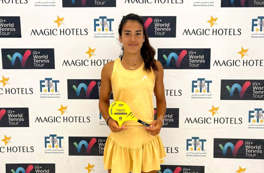 María Oliver conquista su primer título profesional individual en Monastir
