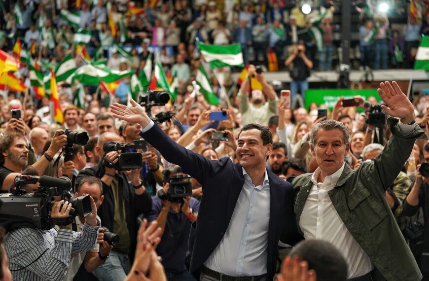 Juanma Moreno, en Málaga