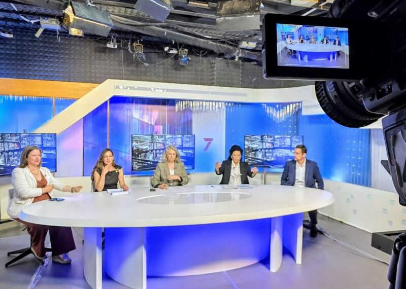 Reunión entre Renee Scott, Presidenta de la Comisión de PRL, y Lola Guessa, Responsable de PRL en 7Tv.