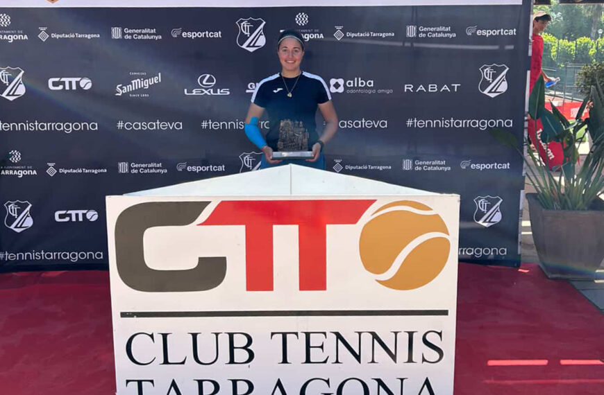 La malagueña Valentina Carreras conquista el título de dobles en el ITF J60 de Tarragona