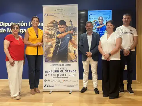 Alhaurín de la Torre reúne a 180 jugadores en el Campeonato Provincial de Tenis de Mesa