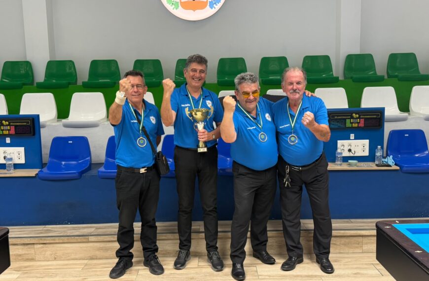C.D.B. Mijas se Corona Campeón de la Copa de Andalucía de Billar a Tres Bandas por Equipos