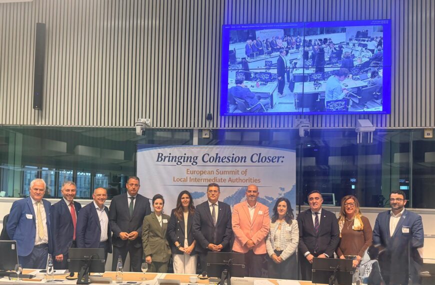  Diputación se suma en Bruselas a la demanda de mayor protagonismo provincial en los Fondos Europeos