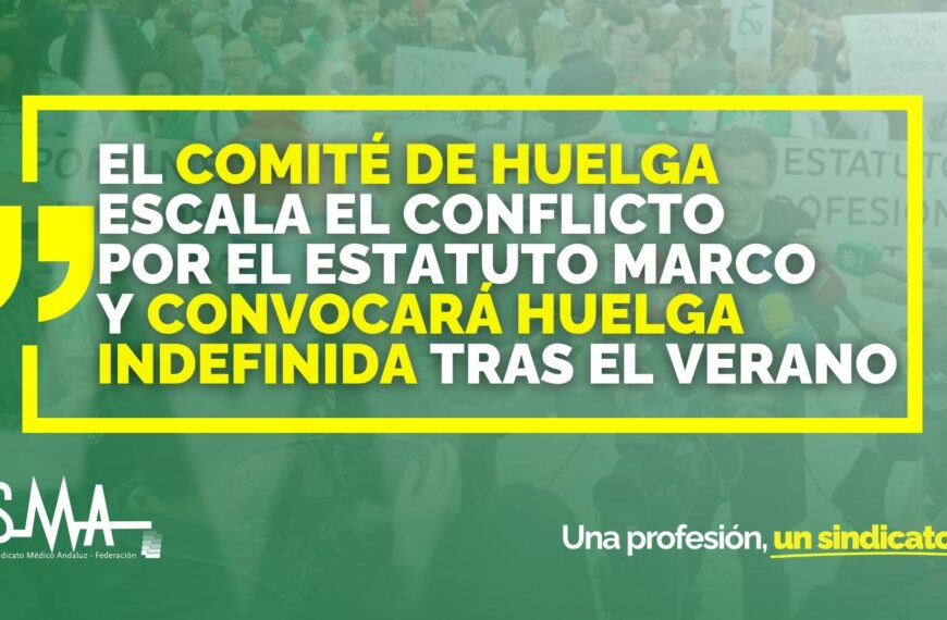El Comité de Huelga Intensifica el Conflicto por el Estatuto Marco y Anuncia Huelga Indefinida para Después del Verano
