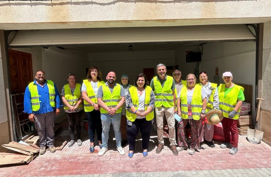 El PFEA Mejora los Espacios Públicos e Infraestructuras en Los Gallardos, Cuevas del Almanzora y Sorbas