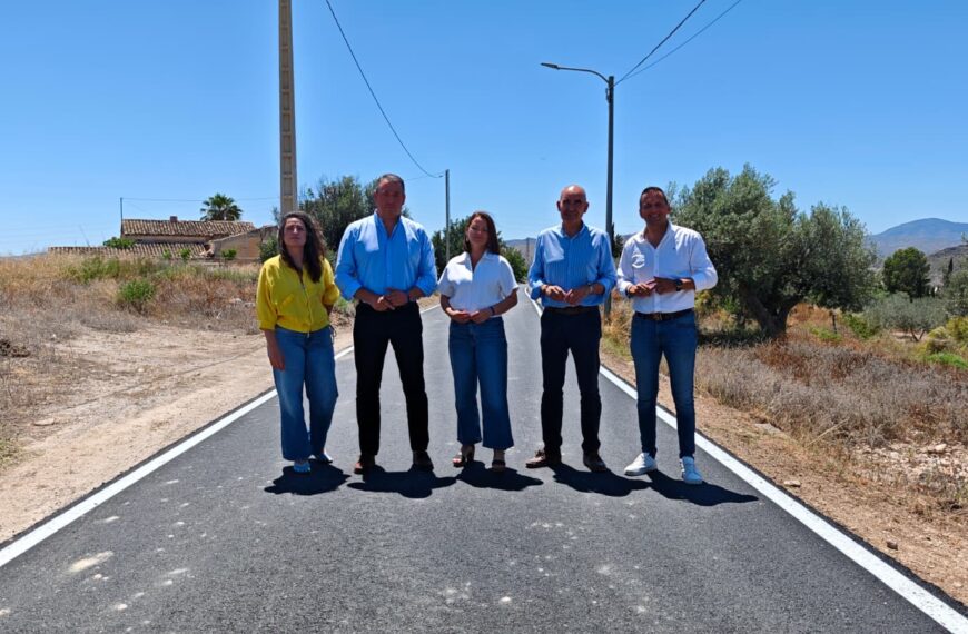 El Plan de Caminos de Diputación Renueva Más de 1.500 Metros de Vías Municipales en Albox