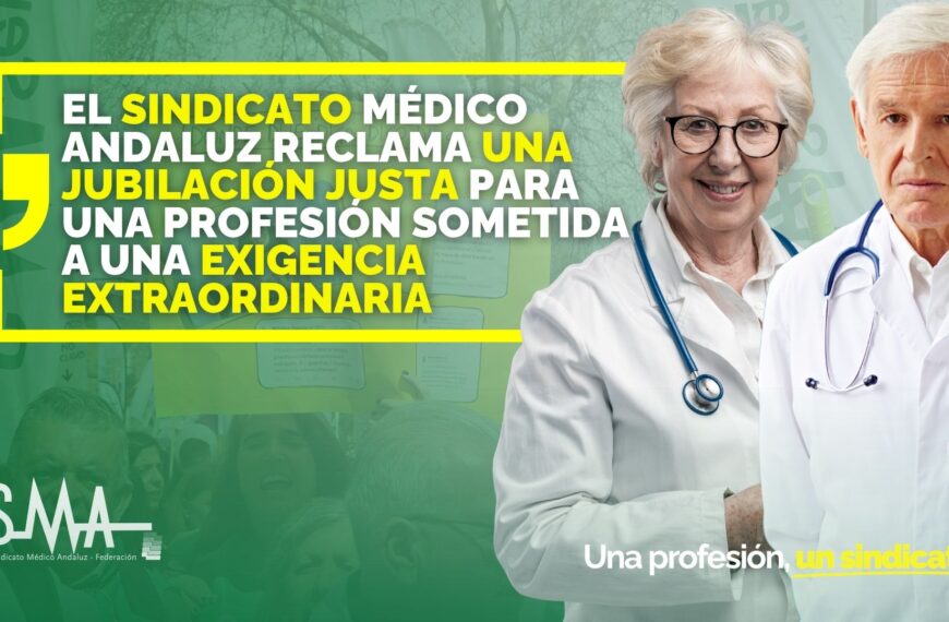 El Sindicato Médico Andaluz exige una jubilación equitativa para una profesión ante una carga extraordinaria