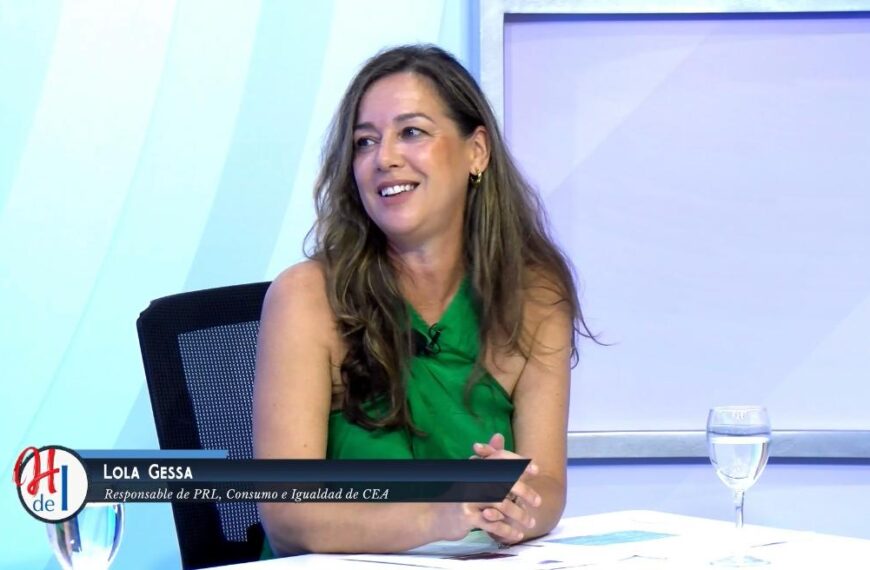 Entrevista a Lola Gessa, Responsable en Prevención de Riesgos Laborales, Consumo e Igualdad de CEA, en PTV Televisión
