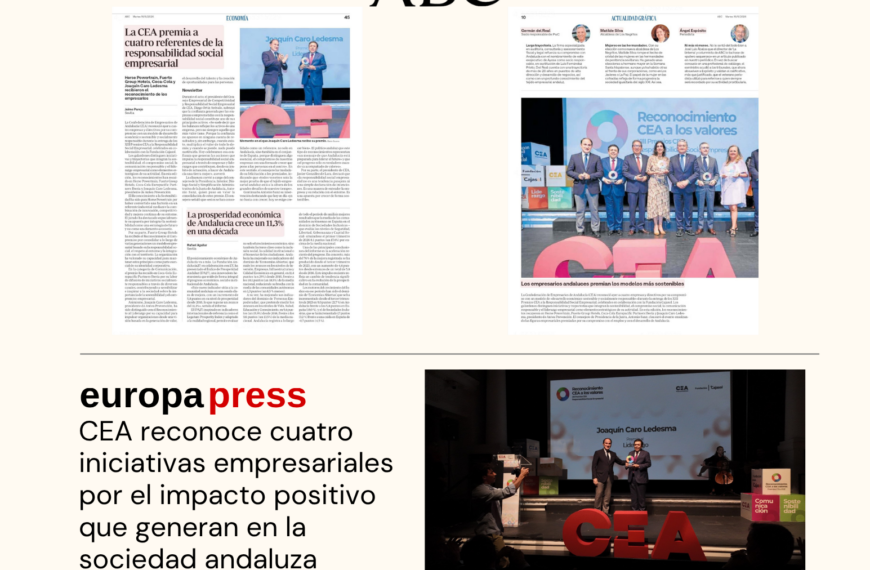 Impacto en Prensa de los XIII Premios CEA a los Valores y la Responsabilidad Social Empresarial