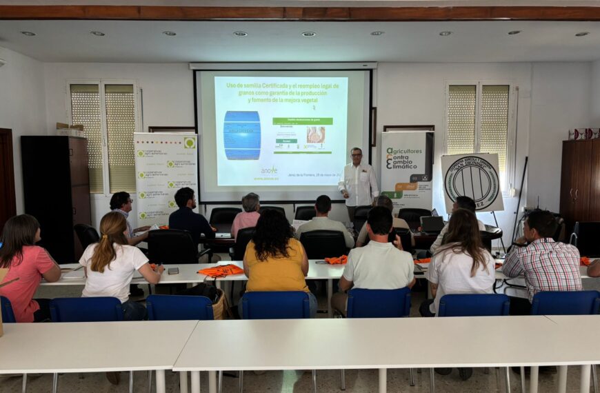 Jornada Técnica sobre Mejora Vegetal e Innovación en el Uso Responsable de Semillas en la Cooperativa San Dionisio de Jerez