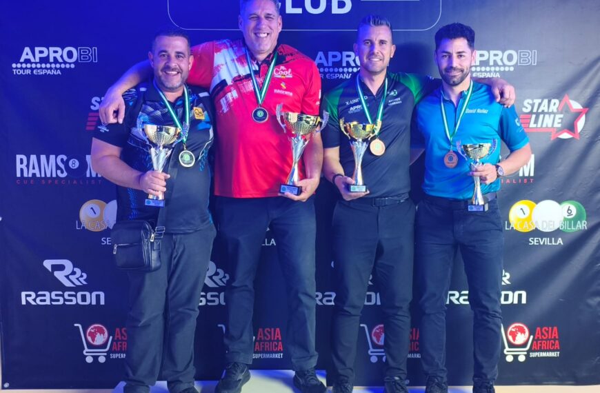 Liberto Vivar se Corona Campeón Absoluto de Andalucía de Bola 8 2025/26 – Federación Andaluza de Billar