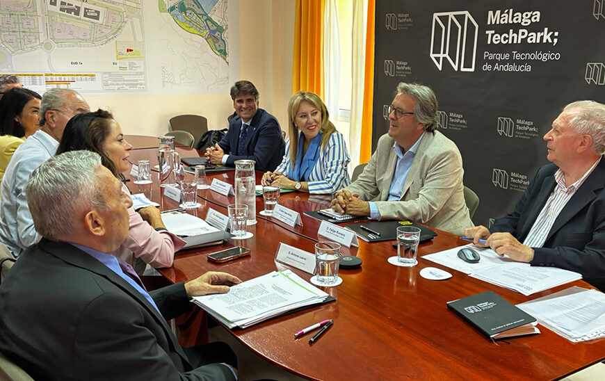 Junta Málaga TechPark proyectos data center imec