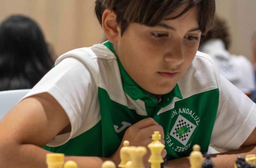 Martín Otero Ramírez, Campeón de Andalucía Sub-12 de Ajedrez Rápido