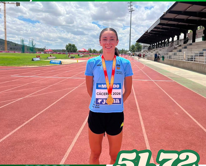 Ana Prieto establece un nuevo récord absoluto de Andalucía en 400m