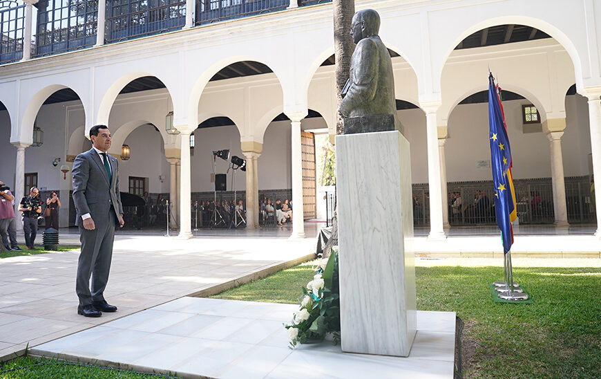 Andalucía Clama por Igualdad y Futuro: Moreno en el Homenaje a Blas Infante