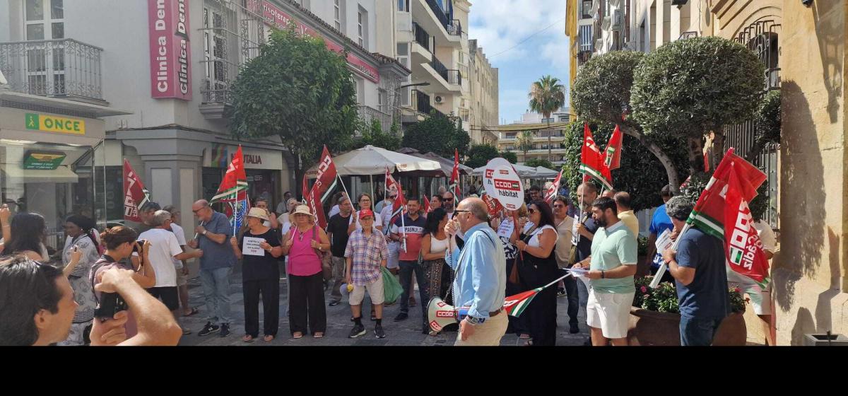 CCOO Informará a la Corporación Algecireña sobre la Situación de los Trabajadores Fijos a Tiempo Parcial de Algesa 1 Concentración Algesa