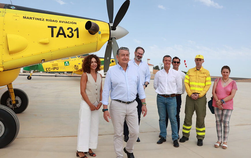 Inauguración del Nuevo Aeródromo en Villaviciosa para Potenciar Respuesta Rápida ante Incendios Forestales