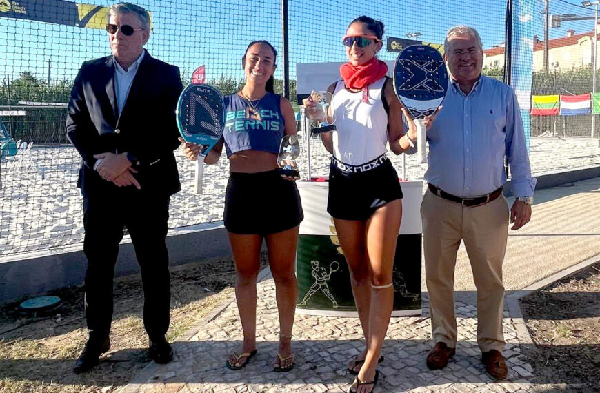 Laura Jiménez y María Martínez se alzan con el título del BT50 1 de Azeitao