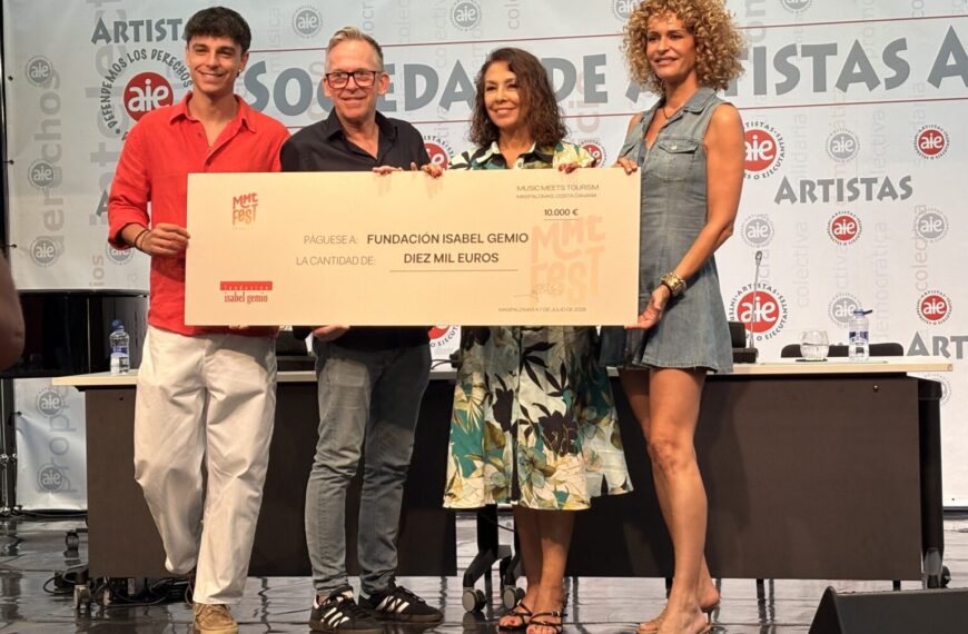 MMT FEST anuncia la celebración de su edición de 2027 y entrega un donativo a la Fundación Isabel Gemio