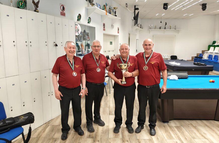 "Sevilla se Corona Campeón de Andalucía de Selecciones Provinciales de 3 Bandas 2025/2026" – Federación Andaluza de Billar