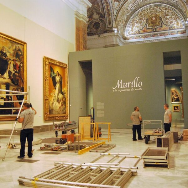 Amado Miguel profesionaliza el transporte de obras de arte y material expositivo en Sevilla