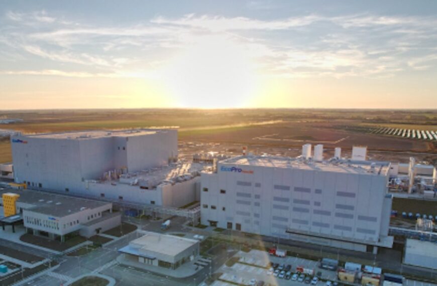 EcoPro BM Refuerza su Expansión Europea: Segunda Línea en Hungría y Crecimiento Impulsado por IA