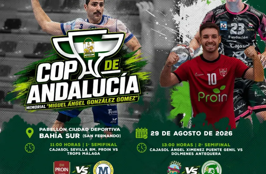 El Balonmano de Élite se Reúne Este Sábado en San Fernando en el Emotivo Memorial Miguel Ángel González