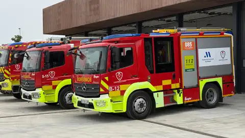 Vehículos del CPB de Málaga