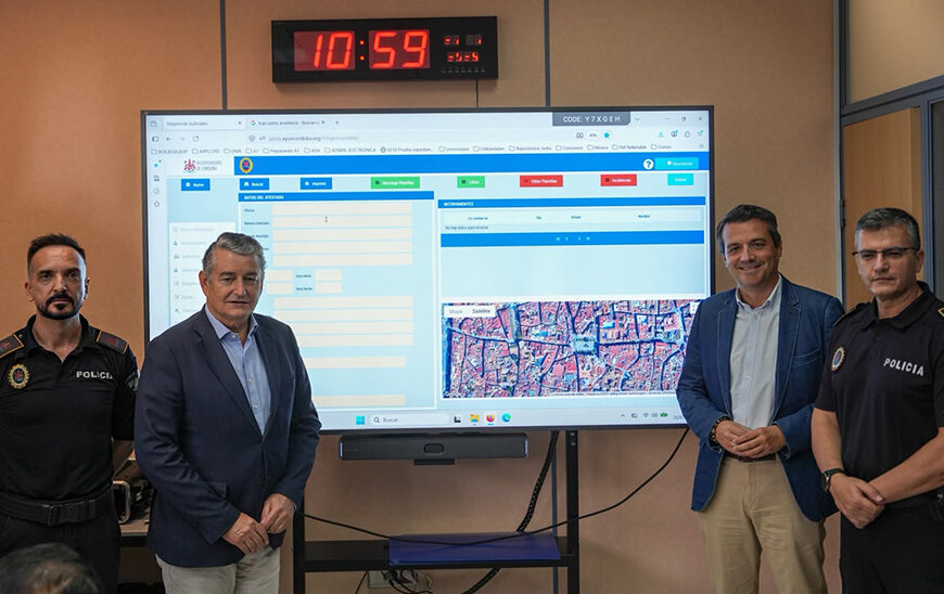 La Junta Lanza Plataforma Innovadora para la Digitalización y Unificación de Atestados de Policías Locales