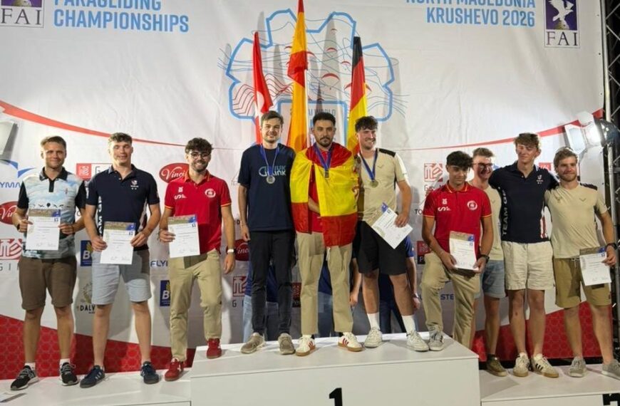 Álvaro Romero Camacho, Sevillano y Campeón del Mundo Junior de Parapente
