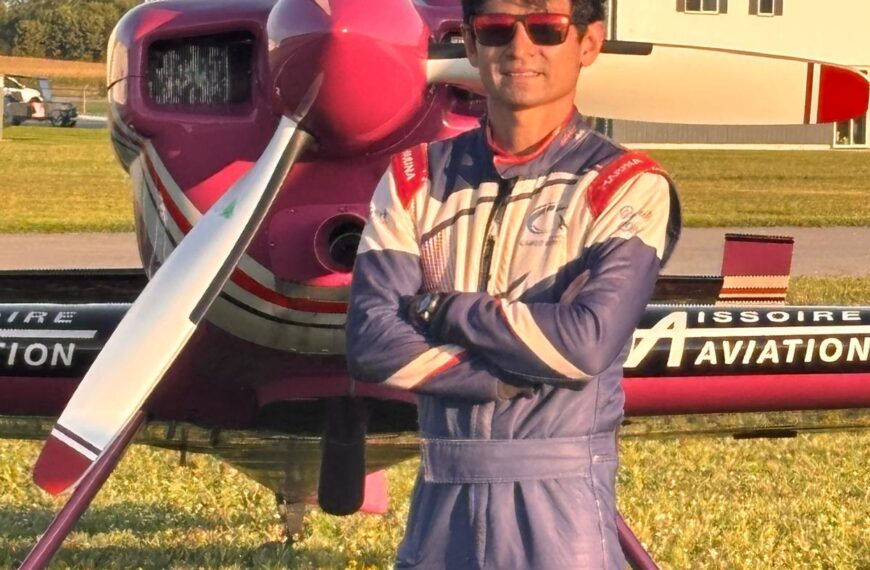 Camilo Benito, 4º por Equipos en el Campeonato Mundial de Vuelo Acrobático