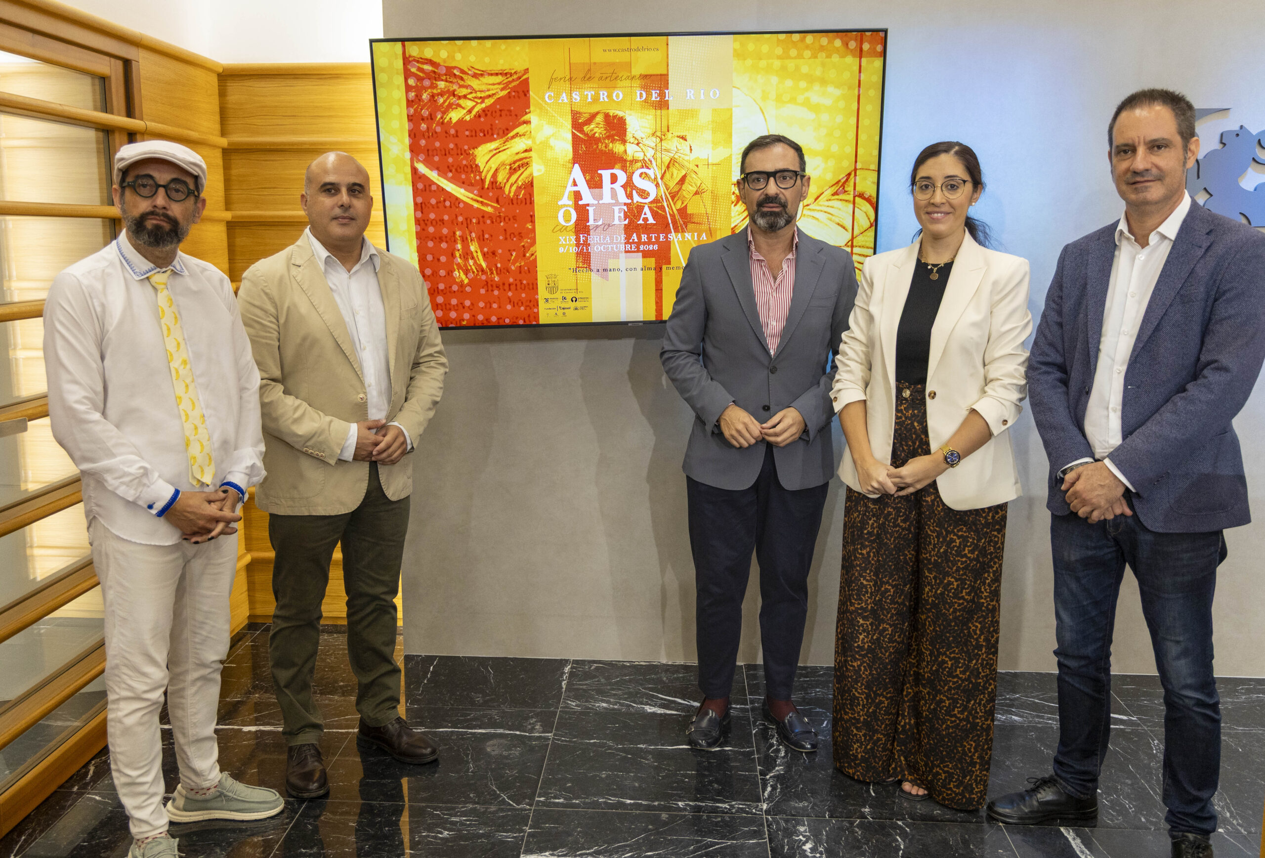 Castro del Río será sede de una nueva edición de Ars Olea del 9 al 11 de octubre, impulsada por la Diputación de Córdoba 1 Castro del Río será sede de una nueva edición de Ars Olea del 9 al 11 de octubre, impulsada por la Diputación de Córdoba