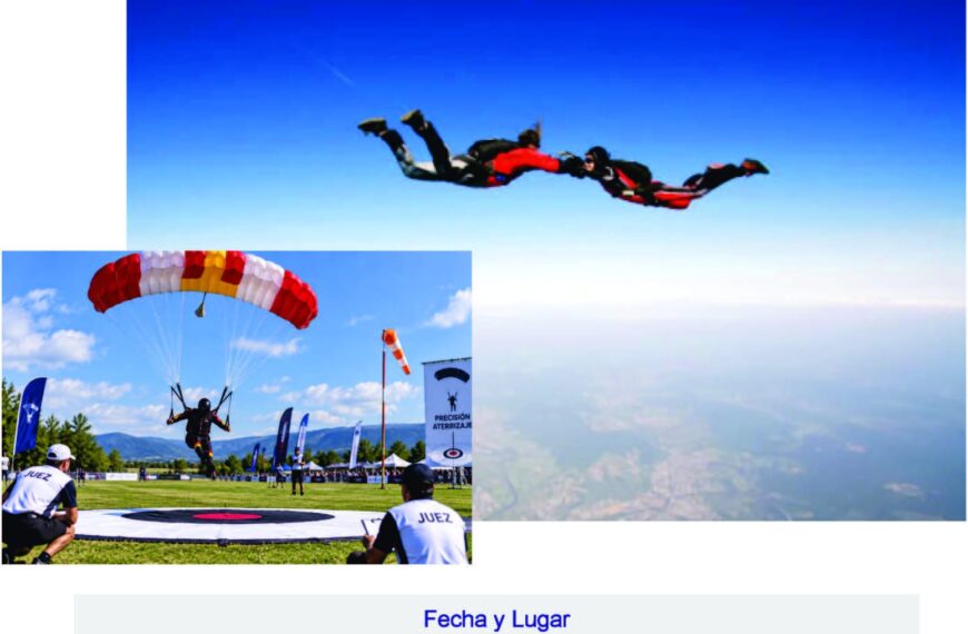 Concentración de Paracaidismo Deportivo: Vuelo en Formación y Precisión en Aterrizaje - 27 de Septiembre