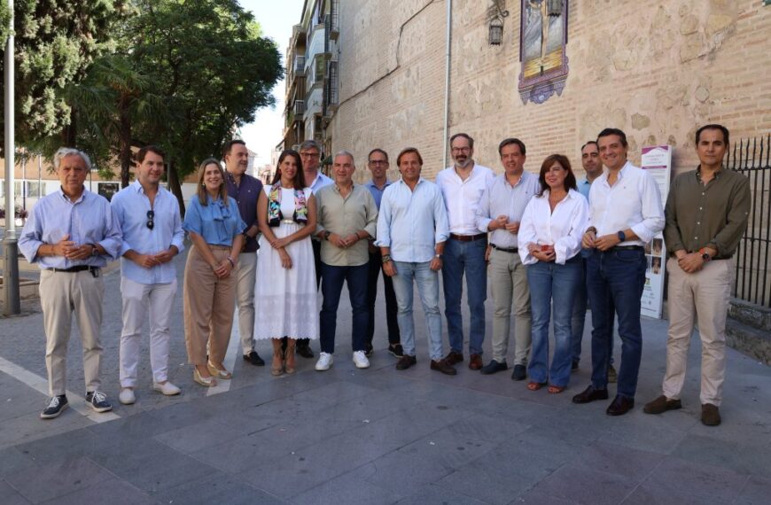 Antonio Repullo y Elías Bendodo en Lucena