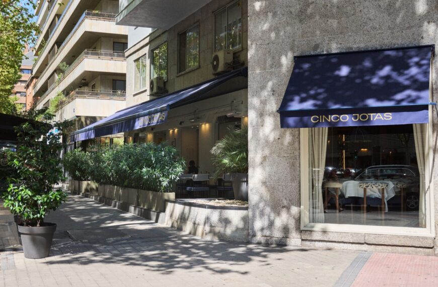 Cinco Jotas Madrid renueva su propuesta gastronómica con una mirada contemporánea sobre la cocina ibérica