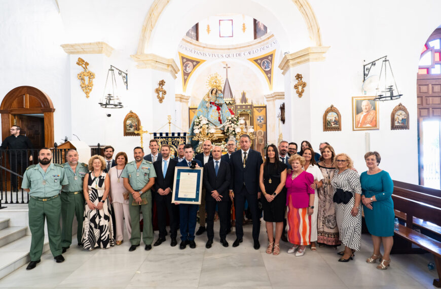 La Devoción a la Virgen del Socorro de Tíjola es Reconocida con el Escudo de Oro de la Provincia