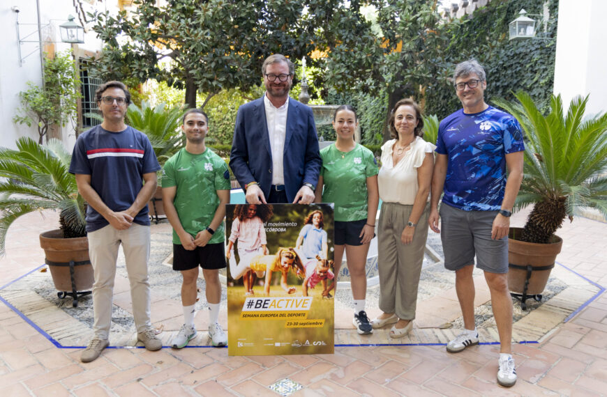 La Diputación se une a la Semana Europea del Deporte con una nueva edición del programa ‘Be Active’ para promover la actividad física.