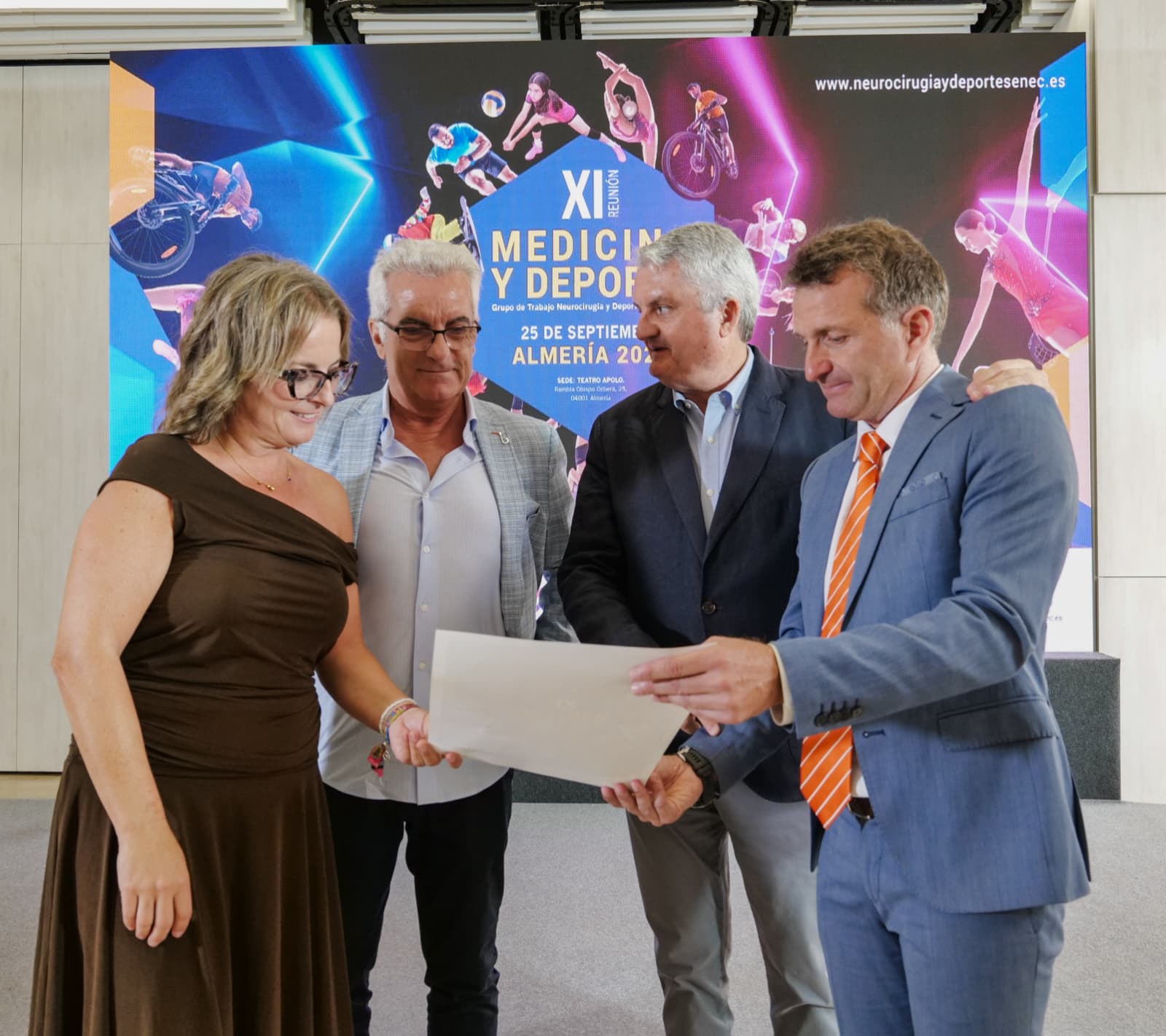 La XI Reunión Medicina y Deporte: Grandes Figuras Deportivas se Reúnen en el Teatro Apolo 1 La XI Reunión Medicina y Deporte: Grandes Figuras Deportivas se Reúnen en el Teatro Apolo