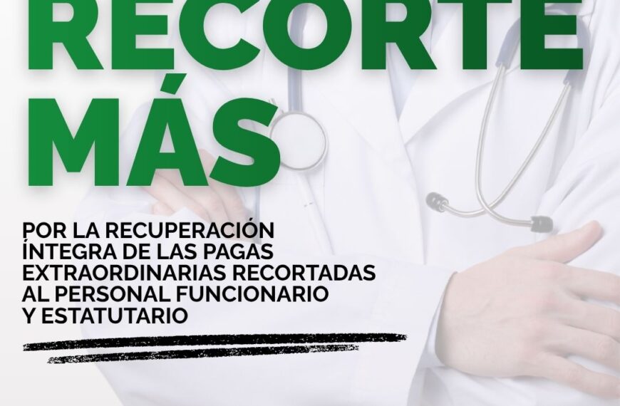 Los sindicatos de empleados públicos unifican esfuerzos para exigir el fin del recorte en la paga extraordinaria