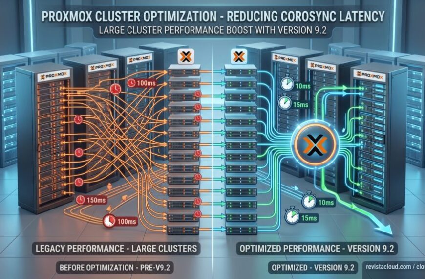 Optimización de Rendimiento: Cómo un Clúster Proxmox de 47 Nodos Superó el Reto de los 70 Segundos en Corosync