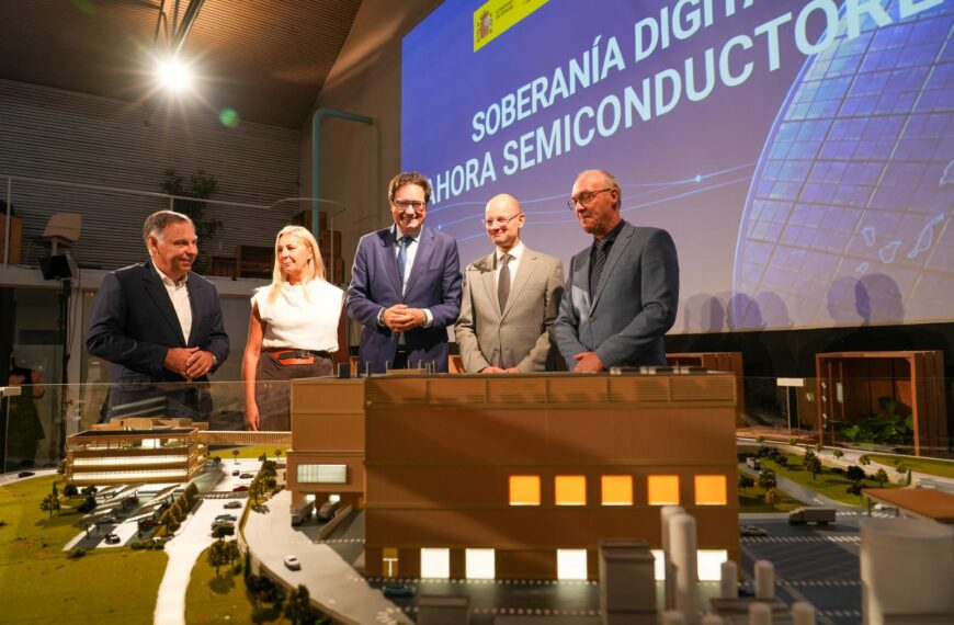 obras Centro de Semiconductores Málaga TechPark