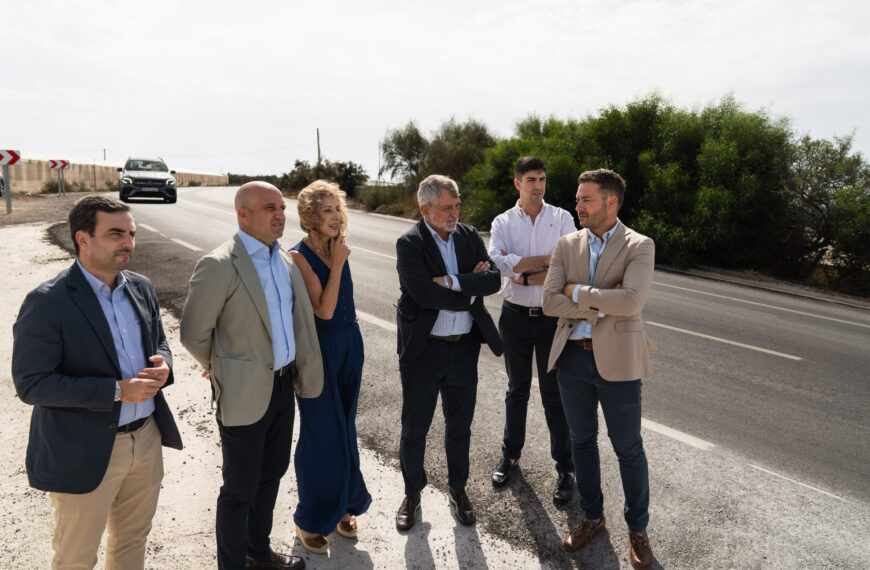 Renovación de la Carretera Municipal que Conecta Matagorda con Almerimar por Parte de la Diputación