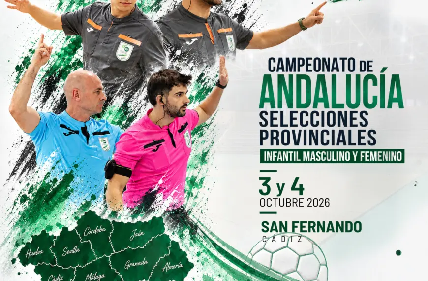 Árbitros de Cádiz Representan a la Provincia en el Campeonato Andaluz de Selecciones Provinciales