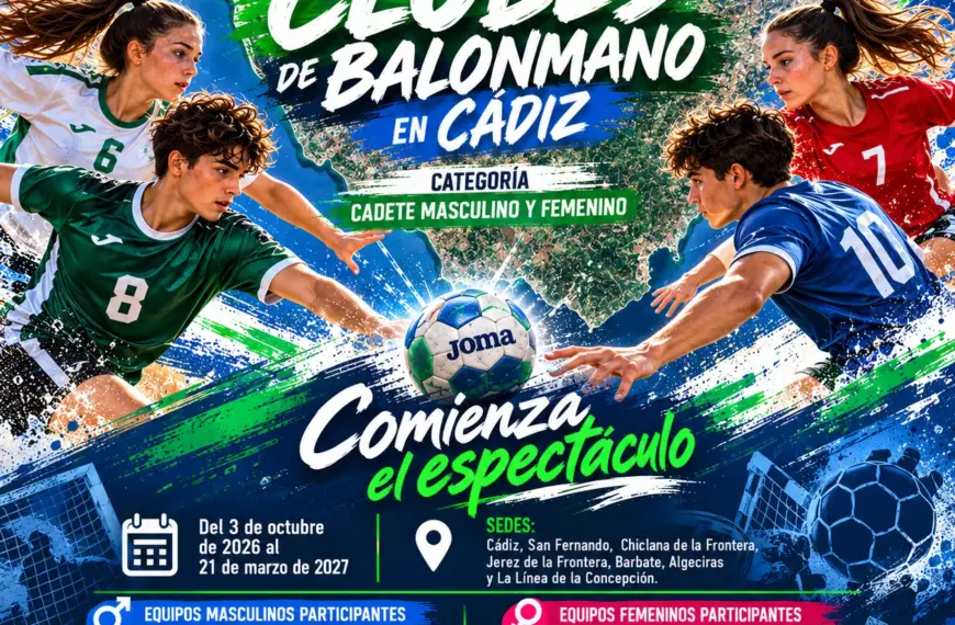 Arranca el Campeonato de Andalucía de Clubes de Balonmano en Cádiz