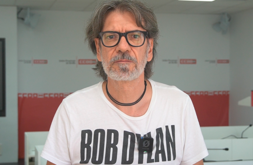 Jorge Lebrón, secretario de Empleo de CCOO de Sevilla.