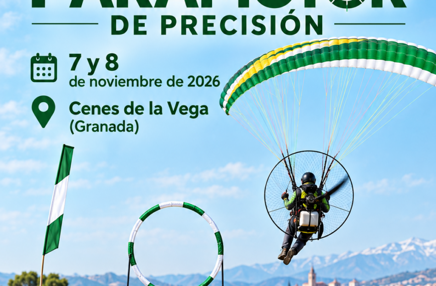 Campeonato de Andalucía de Paramotor de Precisión en Cenes de la Vega - 7 y 8 de noviembre